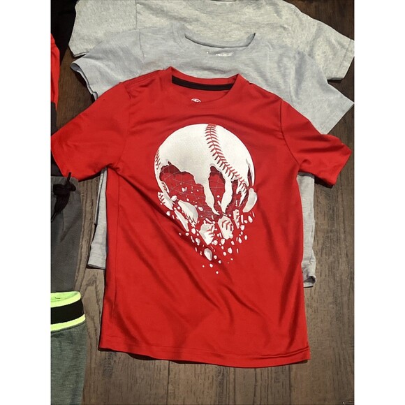 Boys Size 6-7 Clothes Bundle 12 Piece Lot Summer Minecraft, Nike, Sports, Hulk+ - Picture 5 of 12